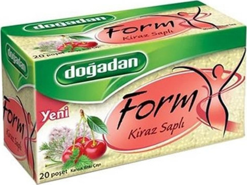 Fonksiyonel Form Kiraz Saplı Bitki Çayı 40 Gr. (24'lü)