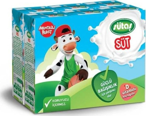 Süt %2,5 Yağlı 6x180 ml. (2'li)