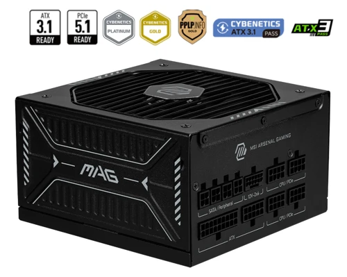 MAG A1000GLS PCIE5 1000W 80+Gold Full Modüler Power Supply