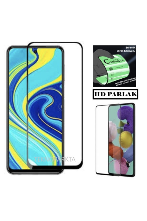 Samsung A54 Ekran Koruyucu Seramik Nano Cam Esnek Tam Kaplayan Kırılmaz Cam Ekran
