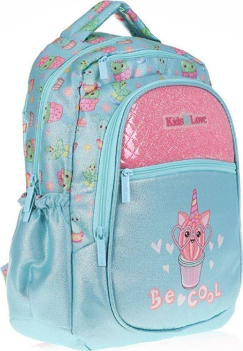 Okul Sırt Çantası Kids-Love Kapitone Cactus L5099