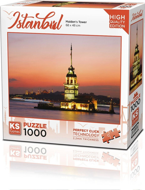 Puzzle 1000 Parça Kız Kulesi Gün Batımı 20729