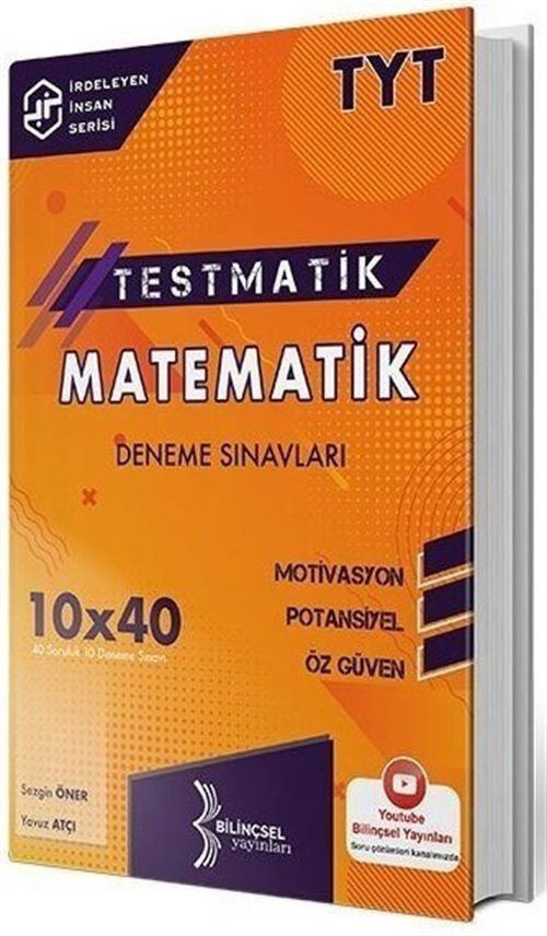 TYT Matematik Testmatik 10x40 Deneme Sınavları