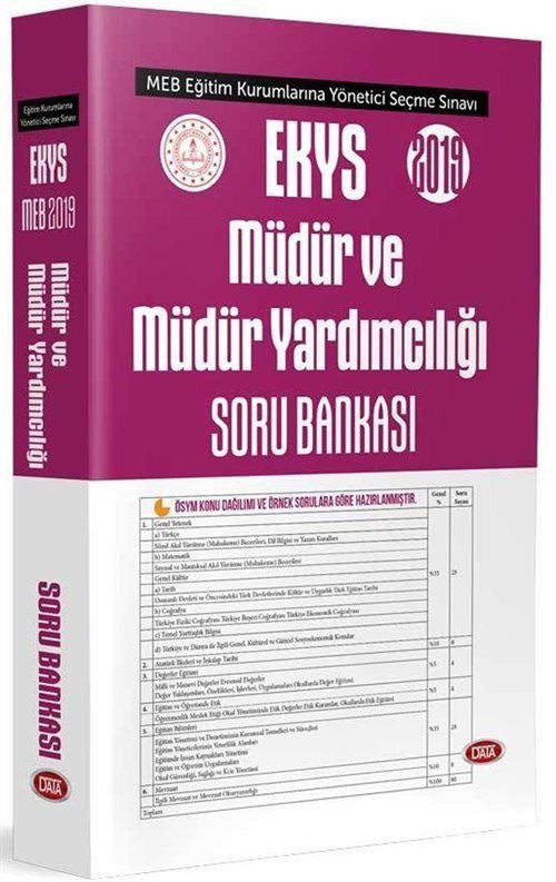 EKYS 2019 Müdür ve Müdür Yardımcılığı Soru Bankası