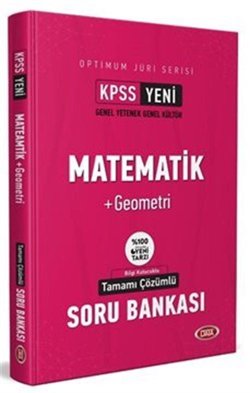 KPSS Optimum Juri Serisi Matematik Geometri Tamamı Çözümlü Soru Bankası