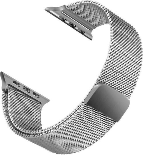 Apple Watch 4 40mm Milanese Loop Kordon Gümüş