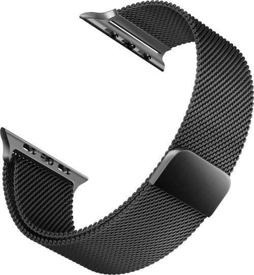 Apple Watch 4 40mm Milanese Loop Kordon Siyah