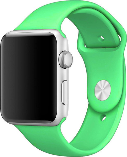 Apple Watch 42mm Silikon Kordon Yeşil