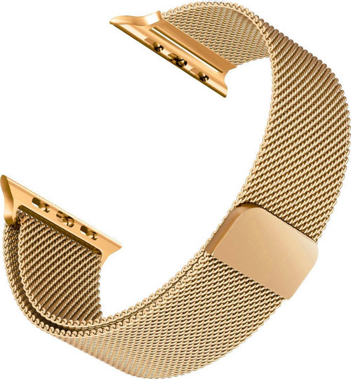 Apple Watch 5 44mm Milanese Loop Version 3 Kordon Gold
