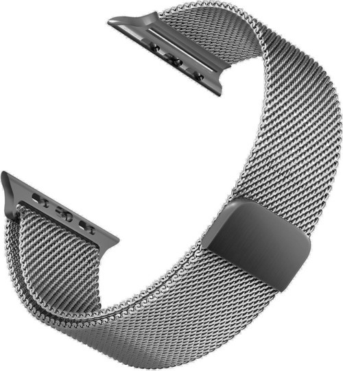 Apple Watch 5 44mm Milanese Loop Version 3 Kordon Gri