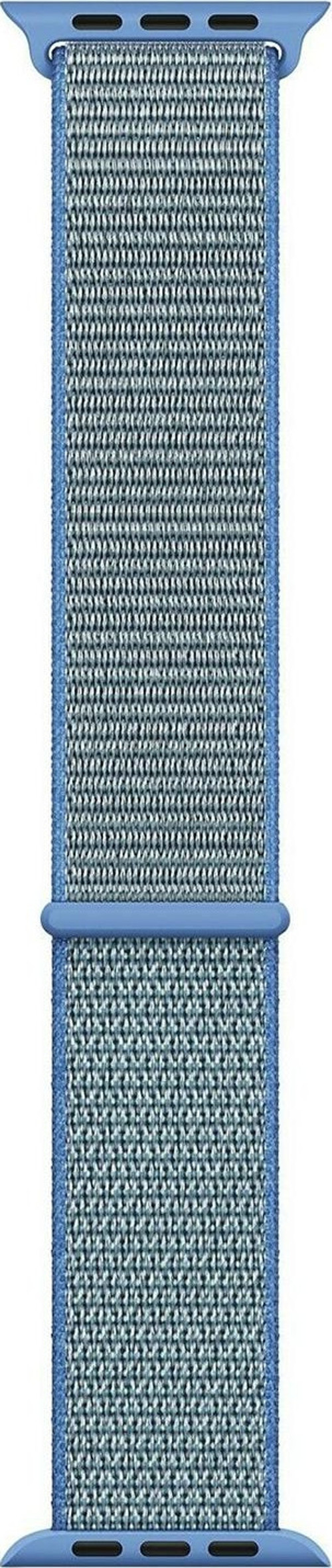 Apple Watch Series 3 42mm Hasırlı Kordon Woven Sport Loop Tahoe Blue