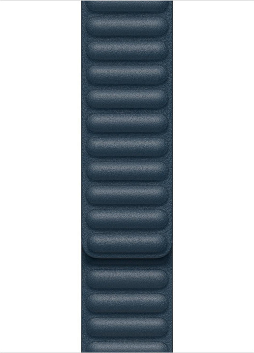 Apple Watch Series 5 44mm Kordon Leather Link Band Lacivert