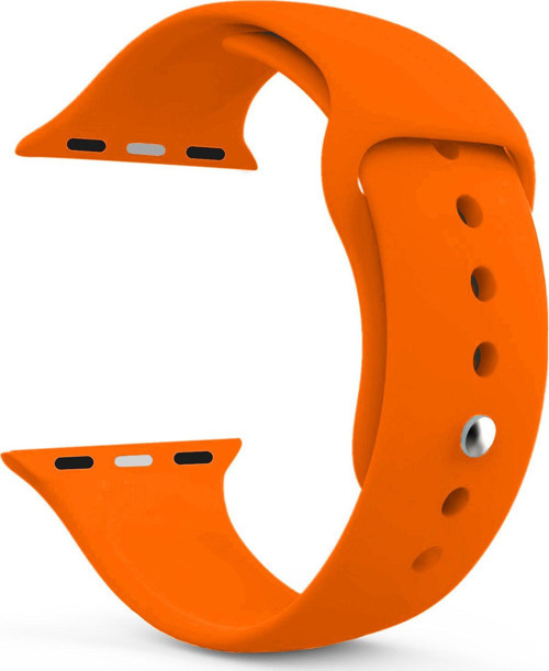 Apple Watch Series 4 40mm Silikon Kordon Turuncu