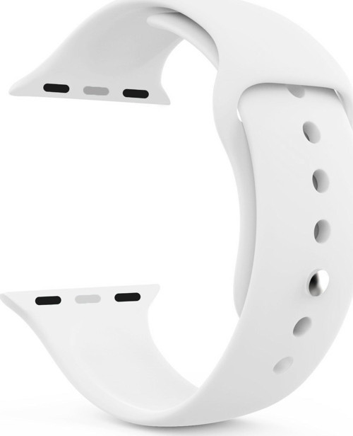 Apple Watch Series 4 44mm Silikon Kordon Beyaz
