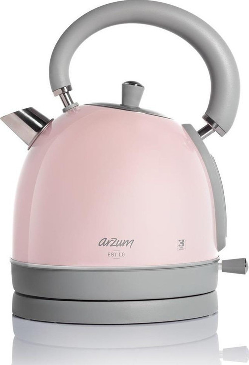 Ar3048 Estilo Pembe 2200 W 1.8 lt Çelik Kettle