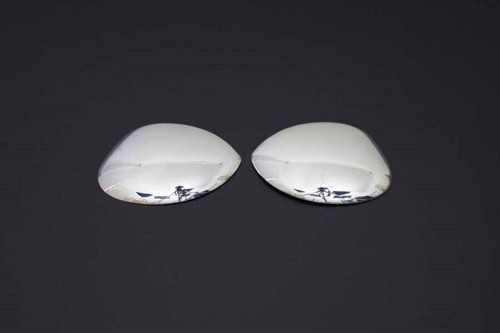 Ayna Kapağı Krom Aksesuar 2 Parça 206 Comfort Coupe 1998-2012 Modeller İçin Uyumlu