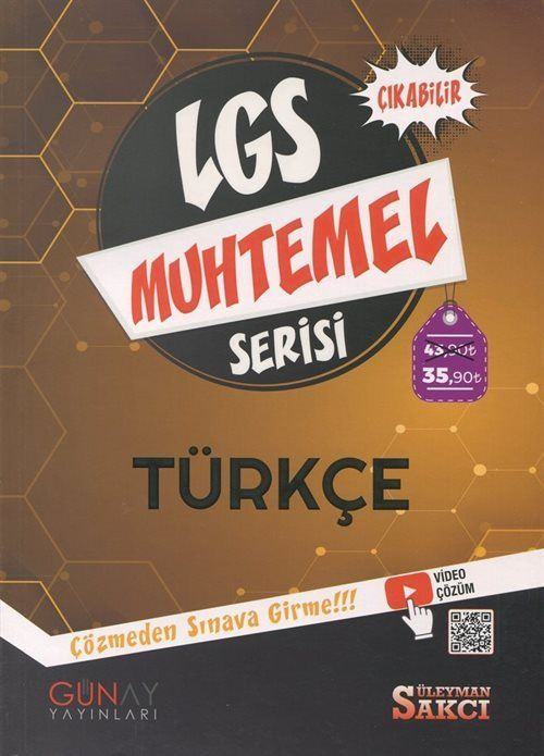 LGS Muhtemel Serisi - Türkçe Soru Bankası - Çözmeden Sınava Girme!