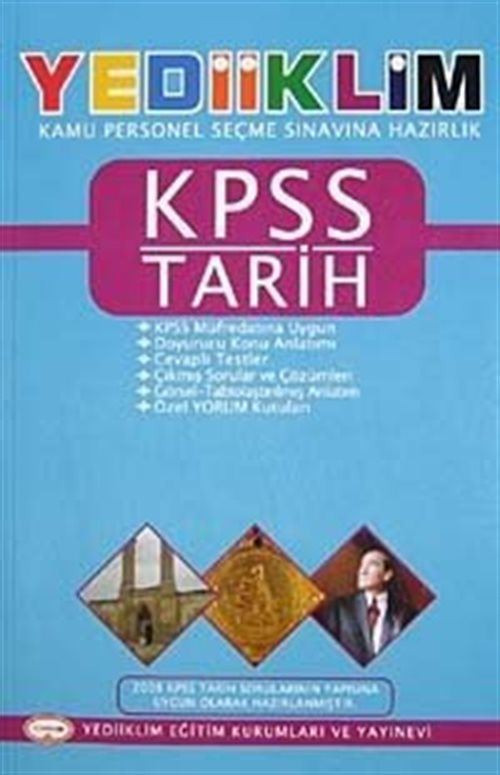 Yediiklim Yayınları KPSS Tarih