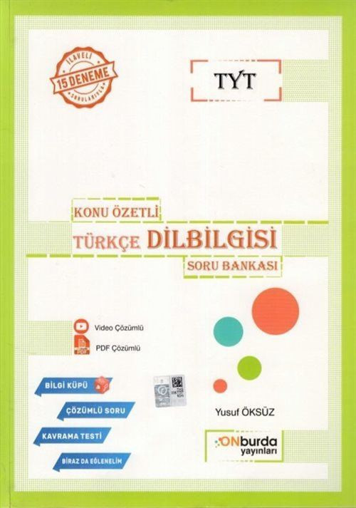 TYT Konu Özetli Türkçe Dilbilgisi Soru Bankası