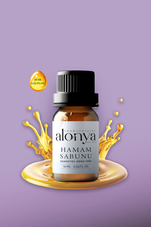 Hamam Sabunu Esansiyel Uçucu Koku Yağı Buhurdanlık Esansı Oda Kokusu Aromaterapi Yağı 10 ML