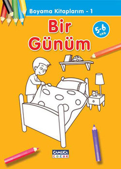 Boyama Kitaplarım 1 - Bir Günüm