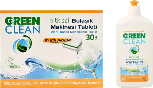 Bulaşık Makinesi Tableti Ve Parlatıcı Seti