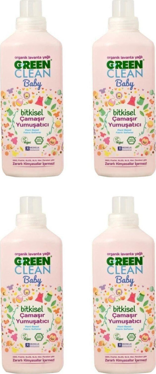 gc Baby Çamaşır Yumuşatıcısı 1 Lt - 4 Adet