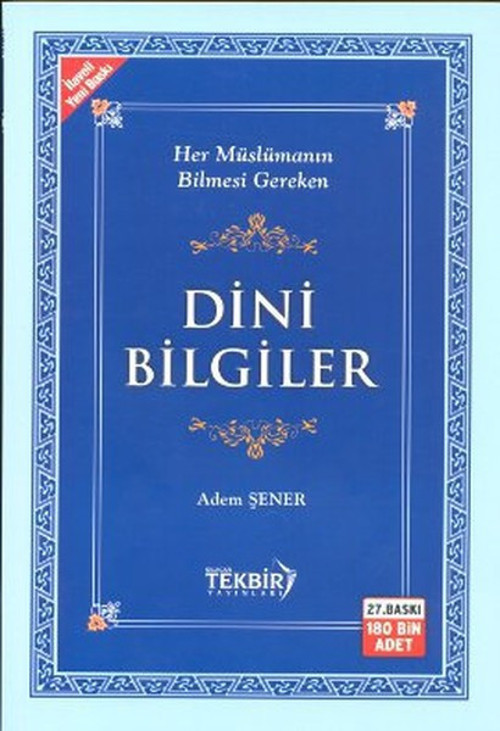 Tekbir Yayınları Dini Bilgiler