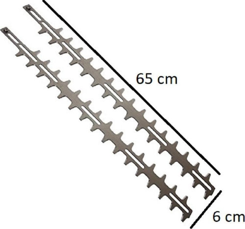 Baco BC-610 Benzinli Çit Budama Bıçak Takımı