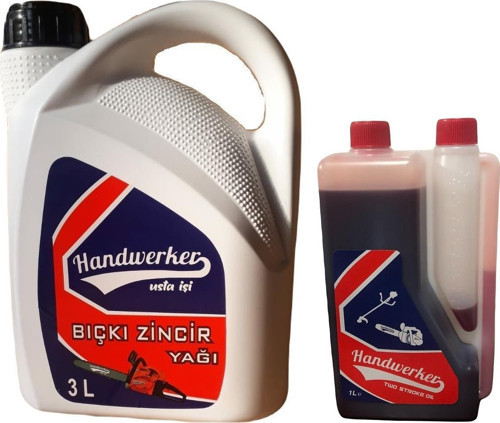 Testere Kılavuz Ve Benzin Karışım Yağı 3+1 lt