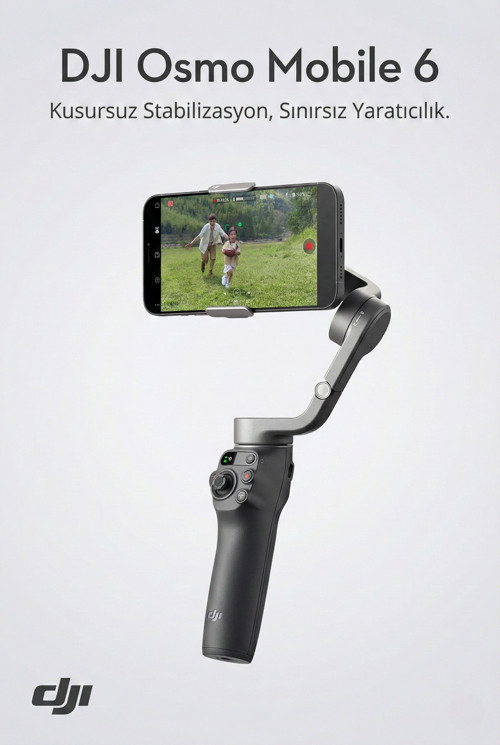 Osmo Mobile 6 Akıllı Telefon Gimbal Sabitleyici