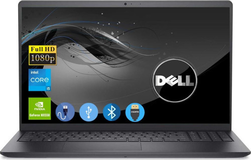 Vostro 3520 I5-1235U 12GB 1TB SSD N5320PVNB3520UA06 MX550 15.6" Fdos Taşınabilir Bilgisayar