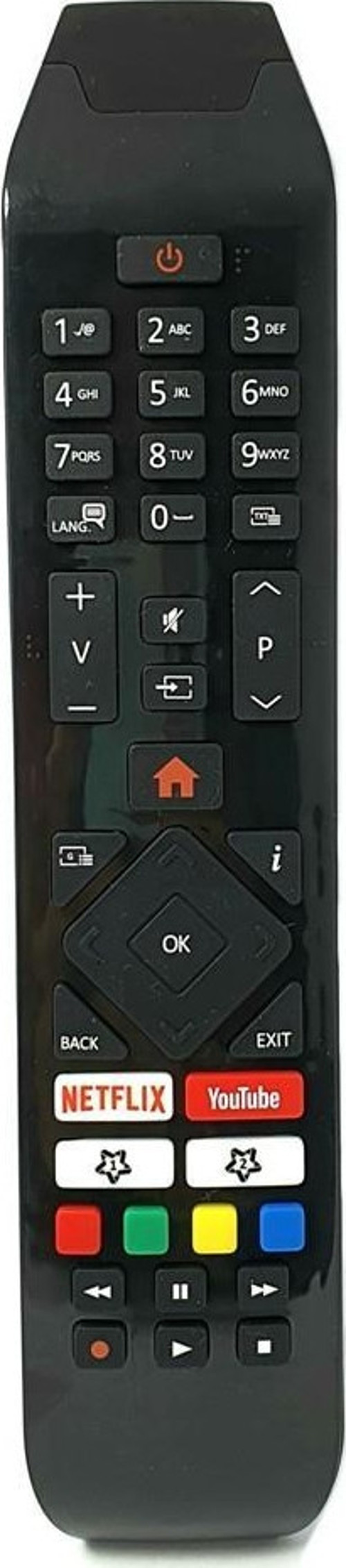 Vestel Netflix YouTube Smart Led TV Kumanda RC-43140