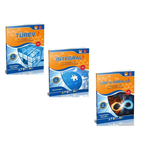 Apotemi Yayınları Türev İntegral ve Limit Süreklilik Seti 3 Kitap