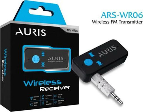 Aux Bluetooth Araç Kiti Wireless Aux Bluetooth Kit Hafıza Kart Girişli