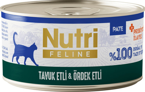 Tavuk Etli ve Ördekli Tahılsız Yetişkin Kedi Maması 70gr X 24 Adet