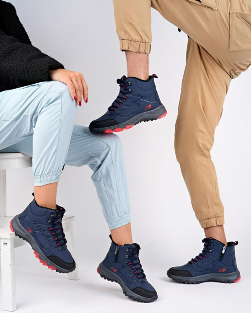 Alaska Unisex Garantili Trekking Outdoor Bağcıklı Yandan Fermuarlı Kışlık Bot