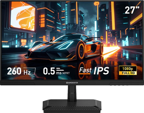 GB-27F260FF 27'' 260Hz 0.5ms HDMI DP FreeSync Adaptive Sync HDR10 FHD Fast IPS Gaming Monitör