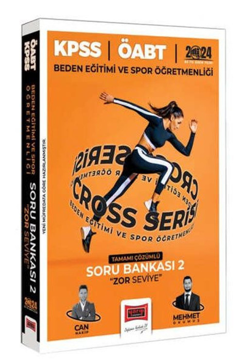 2024 ÖABT Beden Eğitimi ve Spor Öğretmenliği Cross Serisi Zor Seviye Soru Bankası 2