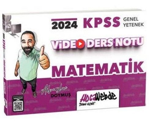2024 KPSS Matematik Video Ders Notu