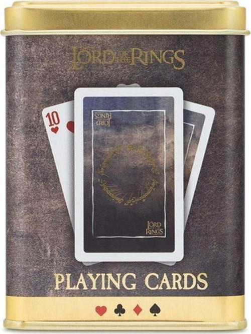 The Lord Of The Rings Iskambil Kağıdı Metal Kutulu