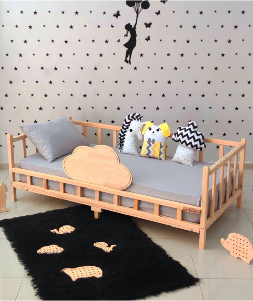 Markaawm Montessori Yatak Bulut Karyola Çocuk Ve Bebek Beşiği