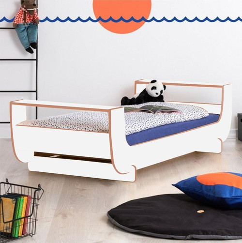 Romantic Mdf Montessori Karyola Beşik Çocuk Yatak