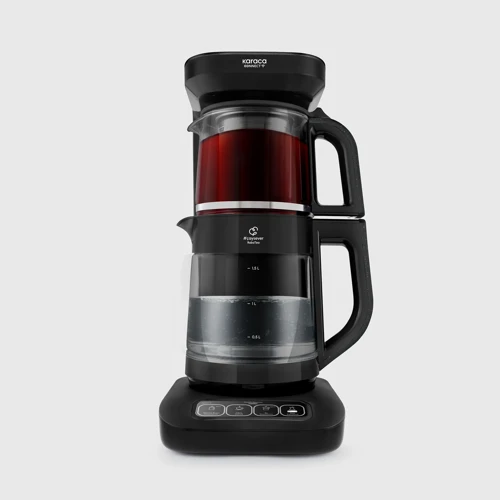 Çaysever Robotea Pro Connect 4 in 1 Konuşan Cam Çay Makinesi Graphite