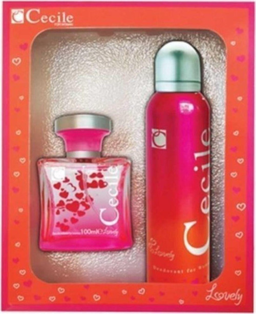 Cecıle Parfüm Set Kadın Lovely Edt 100 Ml Ve Deo 150 Ml
