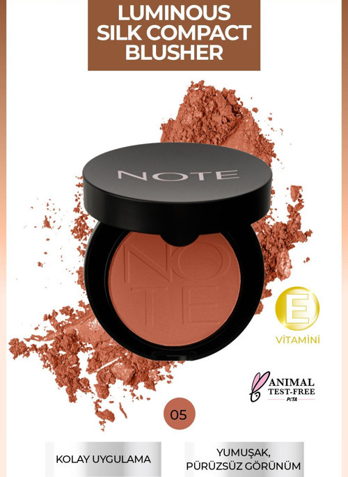Luminous Silk Compact Allık 05 Desert Rose