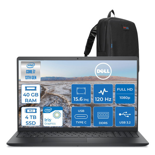 Pro 15 Essential Intel Core I7 1355U 5 Ghz 40GB Ddr5 4tb SSD Freedos 15.6" FHD(1920X1080) 120HZ Wva IPS Taşınabilir Bilgisayar PV152501355UF20 + Zetta Çanta