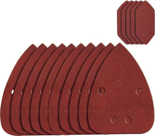 WA2066 140x90mm 80 Kum, 15 Adet Cırtlı Universal Mouse Zımpara Kâğıdı