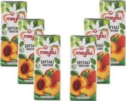 Şeftali Nektar 6x200 ml. (2'li)