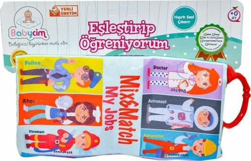 Babycim Eşleştirip Öğreniyorum Meslekler URT003-20